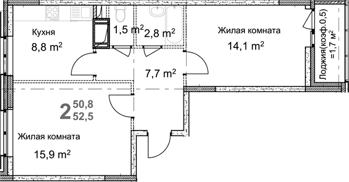 Фото: Квартира 6763ce809b7f2147a1bee946