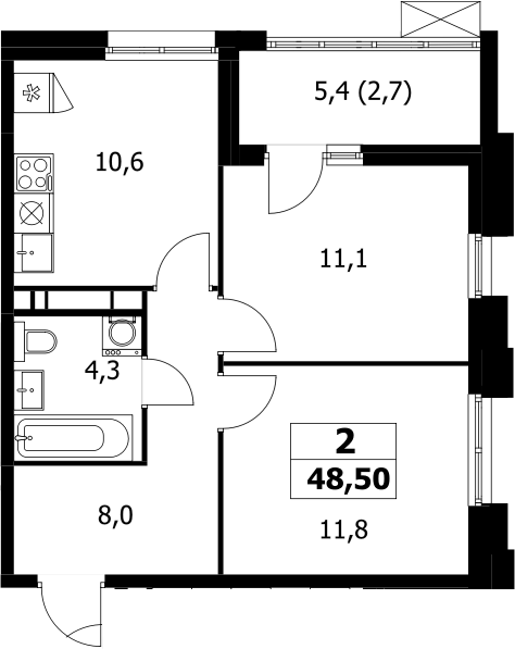 Квартира 66ffd32950d3271d0ef947a3