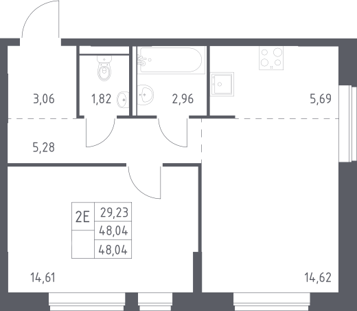 Квартира 66dc251a3bd956ecae34a154