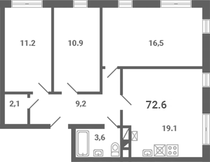 Квартира 660b13a30ea017339cc09c3e