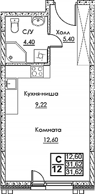 Фото: Квартира 666bed31ac42da6304fa8e5d