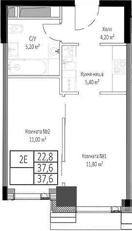 Фото: Квартира 67b325f37da4f72e311060dc