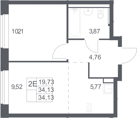 Квартира 64f484d1cb835de38a2f342a