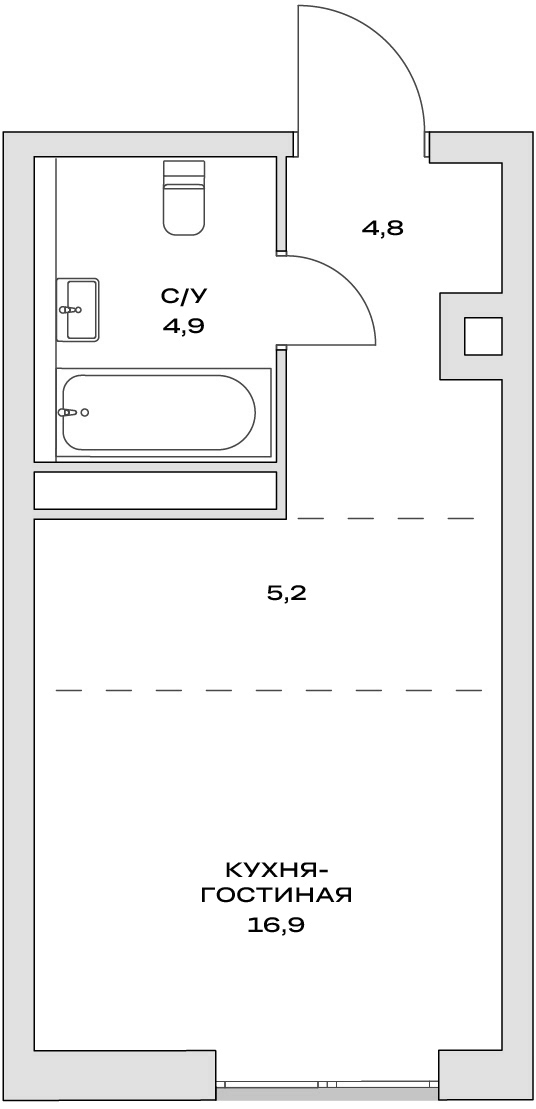 Квартира 6725e8ef23848c2dc585305b