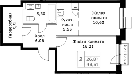 Квартира 65426e21470c188229c13621