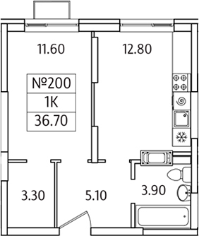 Квартира 66d95d84fab2ec44d616ded2