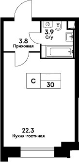 Фото: Квартира 6517c8e0f2c736154e2293dd