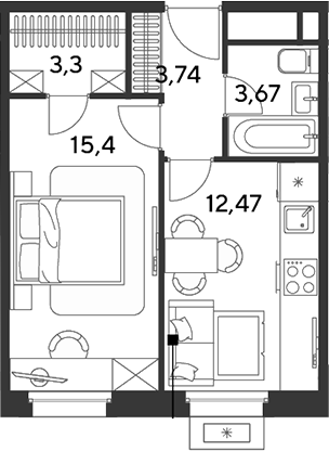 Квартира 649afbad52a22ce3cf7675fa