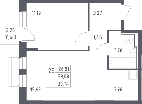 Квартира 65bfacea0235719424a1e53f