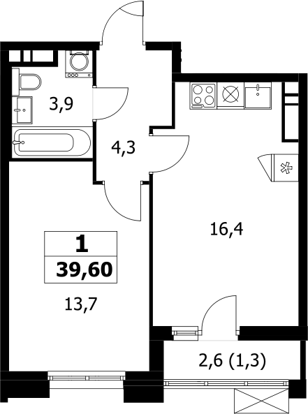 Квартира 66febed95f809d4c48928c09