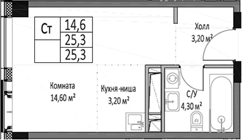 Фото: Квартира 651bec5af2c736a36822e728