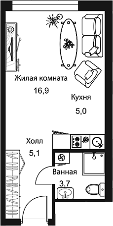 Фото: Квартира 67262f2f23848c00ed880dc7