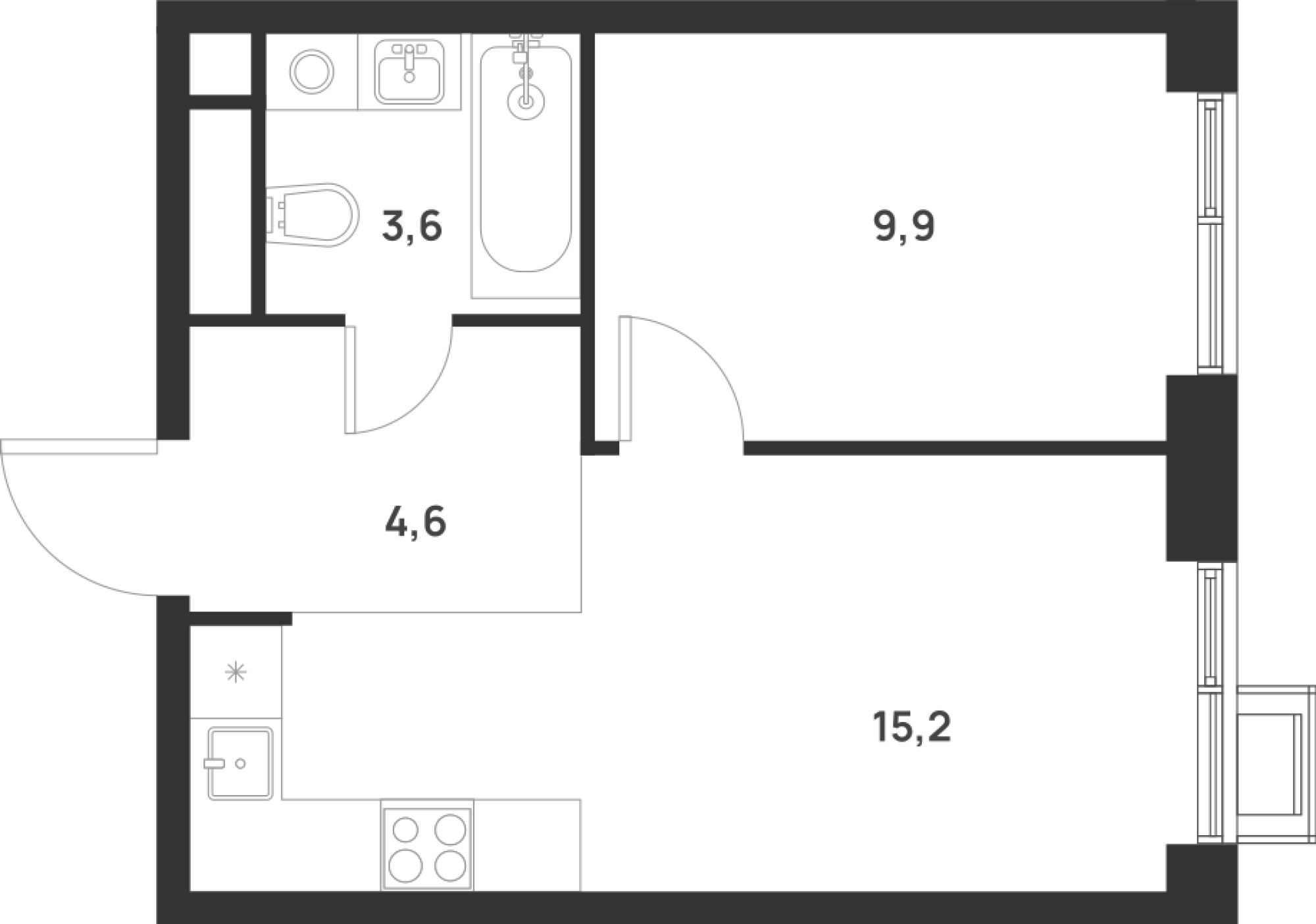 Квартира 66aa2c6aec80f2727de4229d