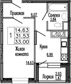 Квартира 673f038dda5eeb6496a17196