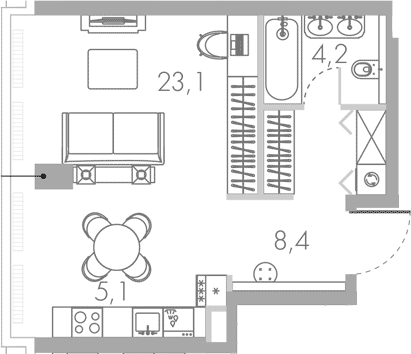 Квартира 65f1c7abb0d5e44ad3cd5b08