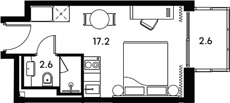 Квартира 65df8bbd007dc84c7d880ade